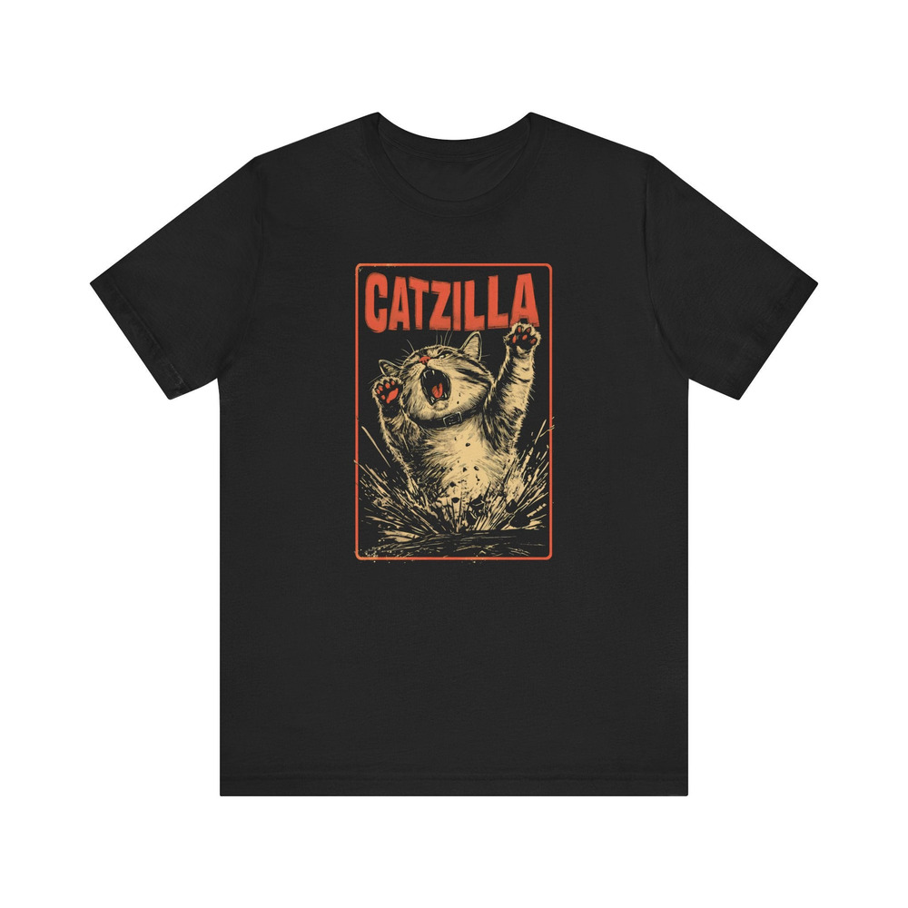 Catzilla T Shirts Tee